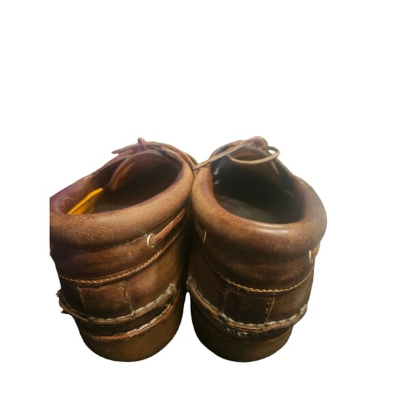 Timberland Brown Leather Heavy Duty Lug Sole Outdoor Casual Loafer Shoes Mens 15 main image 9